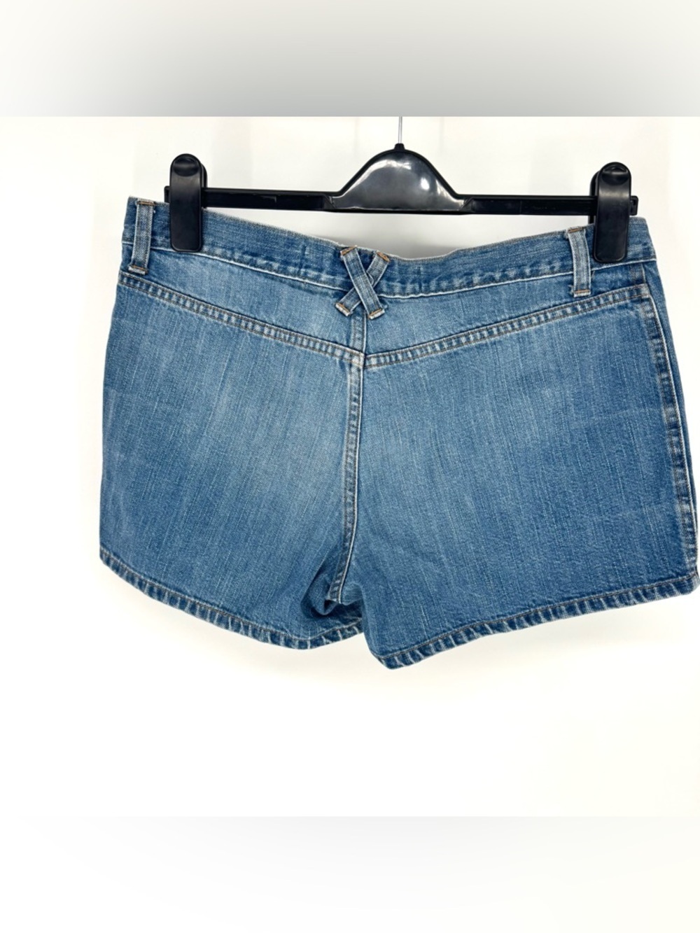 GAP vintage festival Blue Denim distressed daisy dukes Shorts size 8 - Picture 2 of 9